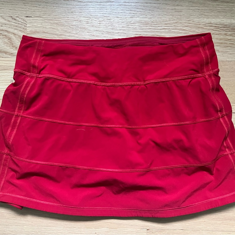 Lululemon Pace Rival Mid-rise skirt (6 long)
